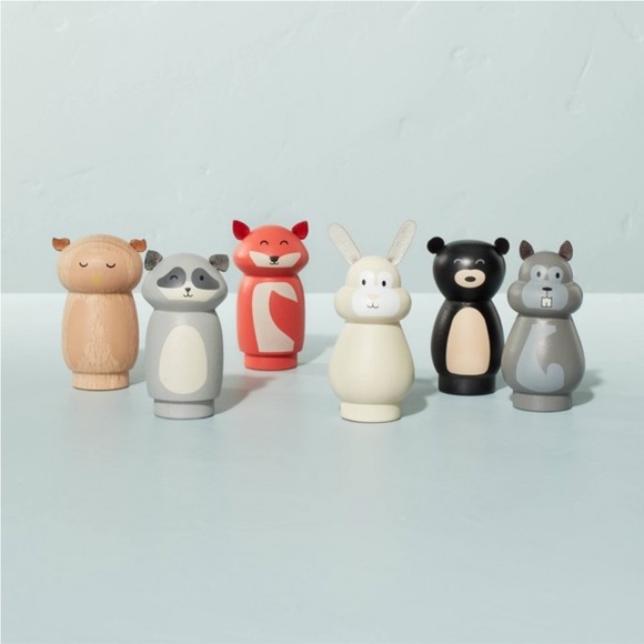 Hearth & Hand with Magnolia Toy Woodland Animal Figurine Set - Picture 13 of 15